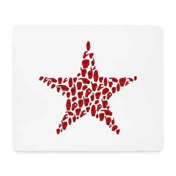 Stern - DGS Streetwear - Mousepad (Querformat) - Weiß - Vorne