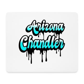 Design de Chandler Arizona - Tapis de souris (format paysage) - blanc - Devant