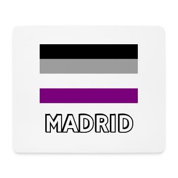 Asexualität Pride Flagge Madrid - Mousepad (Querformat) - Weiß - Vorne