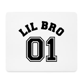 Lil Bro 01 - Little Brother - Mousepad (Querformat) - Weiß - Vorne