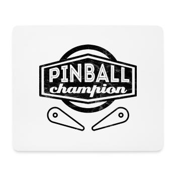 Pinball - Kicker - Football - Gift - 80s - Mouse Pad (horizontal) - white - Front