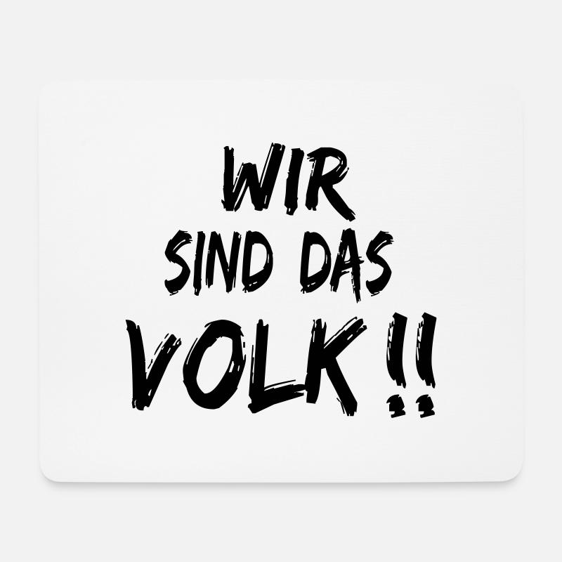 We are the people - Mouse Pad (horizontal) - white
