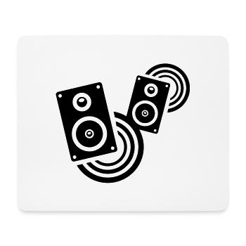 music_box_f1 - Mousepad (Querformat) - Weiß - Vorne