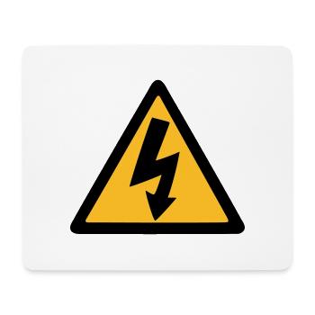 Elektriker - Mousepad (Querformat) - Weiß - Vorne