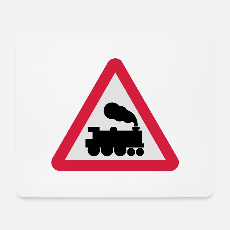 Trains - Mouse Pad (horizontal) - white