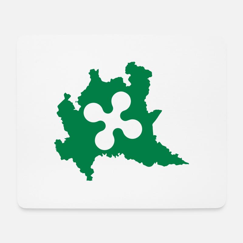 Lombardei Italien - Mousepad (Querformat) - Weiß