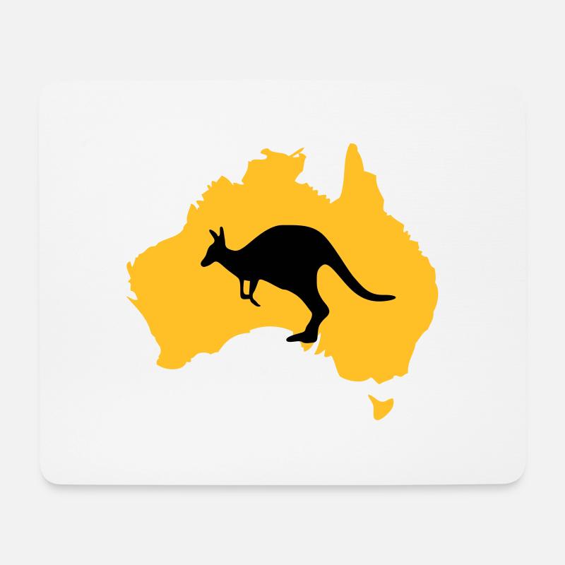 Australien - Mousepad (Querformat) - Weiß