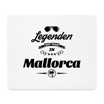 mallorca legenden - Mousepad (Querformat) - Weiß - Vorne