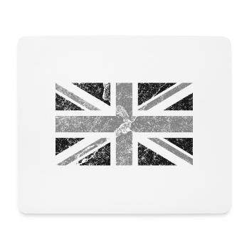 Grunge Britain Flag - Mouse Pad (horizontal) - white - Front