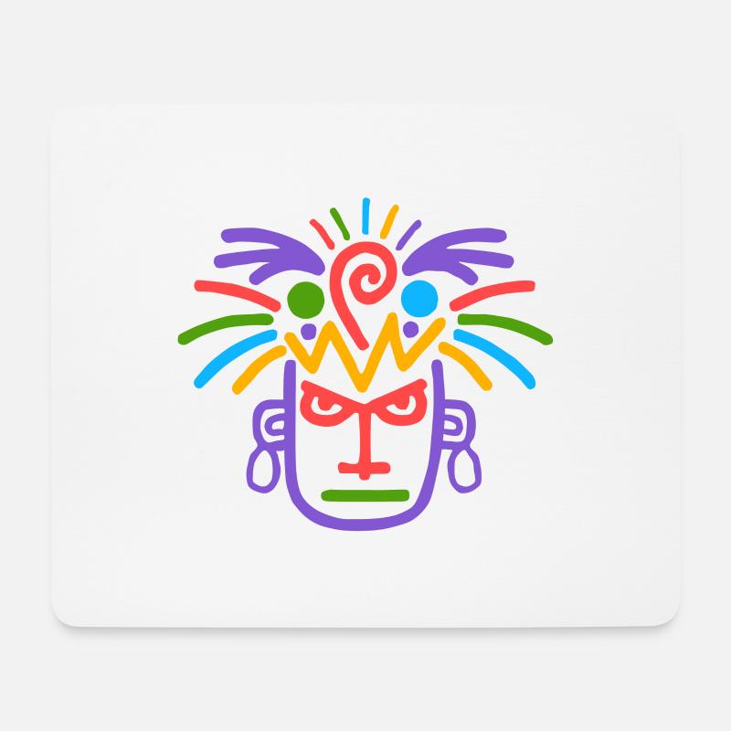 Kultur der Azteken, Lateinamerika - Mousepad (Querformat) - Weiß