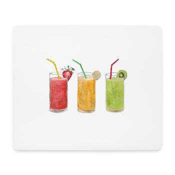 Summer Smothie - Mousepad (Querformat) - Weiß - Vorne