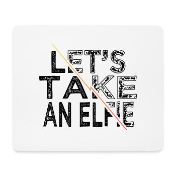 Geek Cute Beach Cool Bedroom Computer Gift Idea - Mouse Pad (horizontal) - white - Front
