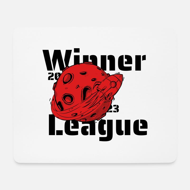 Winner - Mouse Pad (horizontal) - white