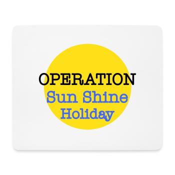 Operation Sun Shine 2 - Mouse Pad (horizontal) - white - Front