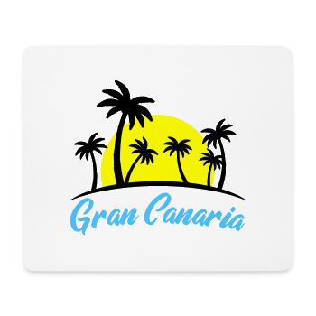 Gran Canaria - Mouse Pad (horizontal) - white - Front