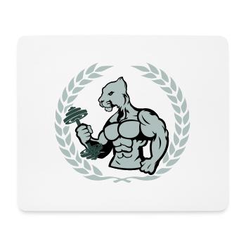 Carrossier Jaguar - Tapis de souris (format paysage) - blanc - Devant
