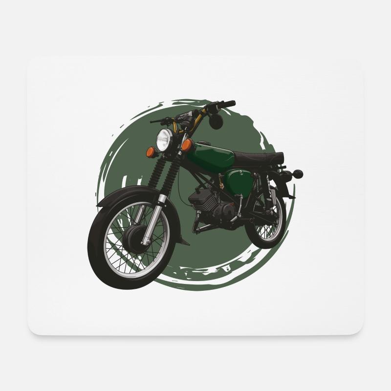 S51 // Illustration - Mousepad (Querformat) - Weiß