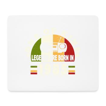 1985 Birth of legend 1985 born in 1985 birthdays - Mouse Pad (horizontal) - white - Front