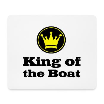 Boot - Mousepad (Querformat) - Weiß - Vorne