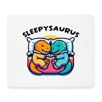 Sleepysaurus Official Sleep Outfit Sleep Shirt - Mouse Pad (horizontal) - white - Front