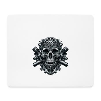 Vollgas - Full Throttle - Mousepad (Querformat) - Weiß - Vorne