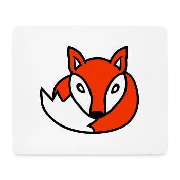 Fuchs Rotfuchs Wildes Tier Schlauer Wald Bewohner - Mousepad (Querformat) - Weiß - Vorne