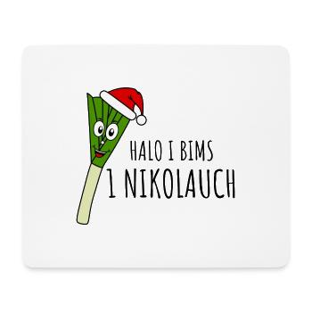 Halo I bims 1 Nikolauch - Tapis de souris (format paysage) - blanc - Devant