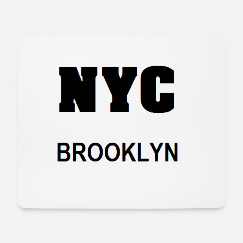 New York - Mouse Pad (horizontal) - white