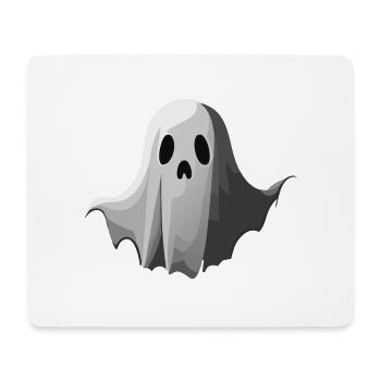 Haunted Face: Our Ghostly Design - Mouse Pad (horizontal) - white - Front