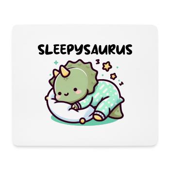 Sleepysaurus Official Sleep Outfit Sleep Shirt - Mouse Pad (horizontal) - white - Front