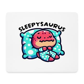 Sleepysaurus Official Sleep Outfit Sleep Shirt - Mouse Pad (horizontal) - white - Front