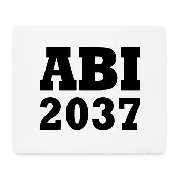 Abi 2037 - Mousepad (Querformat) - Weiß - Vorne
