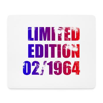60th Anniversary Limited Edition 02/1964 - Mouse Pad (horizontal) - white - Front