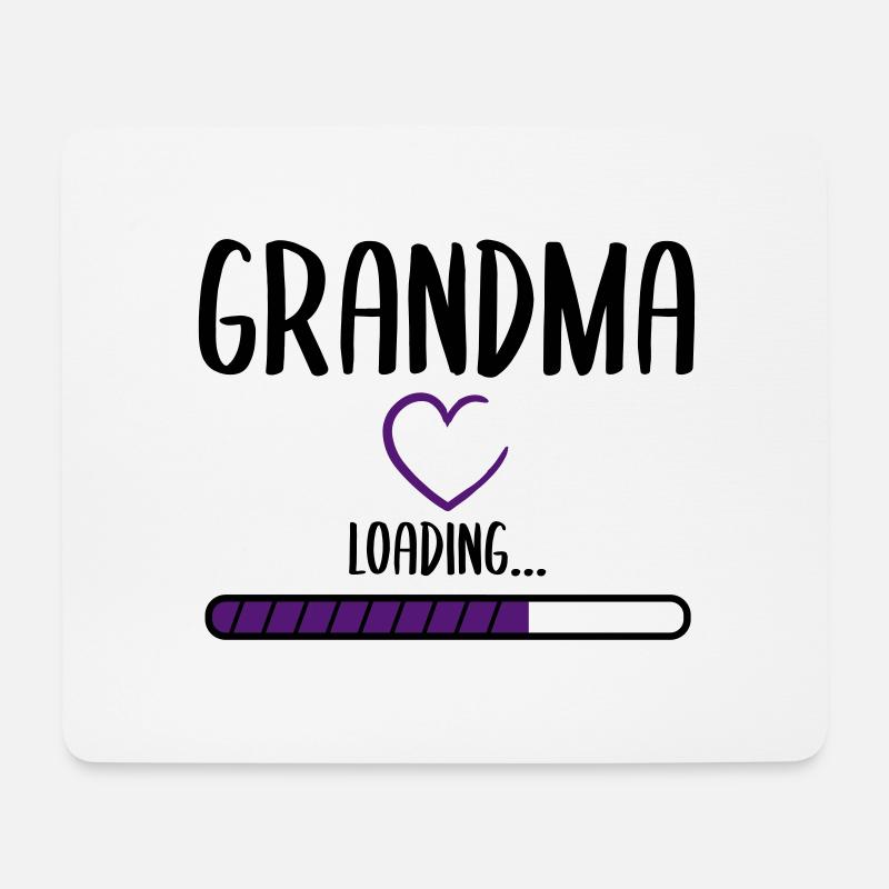 Grandma surprise - Mouse Pad (horizontal) - white