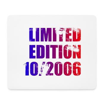 17e anniversaire Edition limitée 10/2006 - Tapis de souris (format paysage) - blanc - Devant