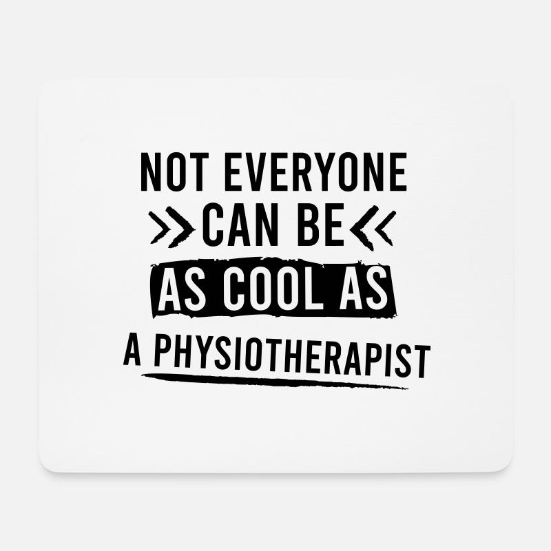 PHYSIOTHERAPIST - Mouse Pad (horizontal) - white