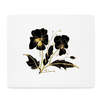 Flowers - Mouse Pad (horizontal) - white - Front