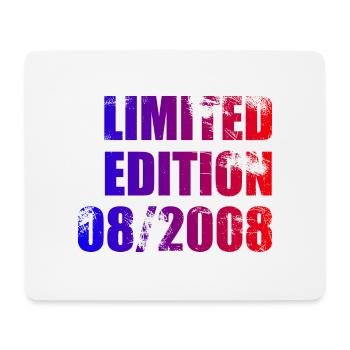 16th Birthday Limited Edition 08/2008 - Mouse Pad (horizontal) - white - Front