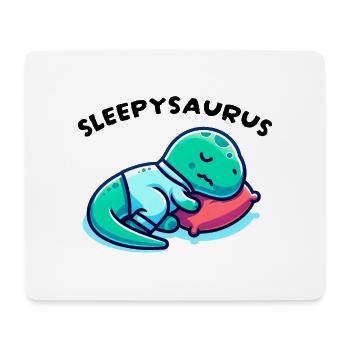 Sleepysaurus Official Sleep Outfit Sleep Shirt - Mouse Pad (horizontal) - white - Front