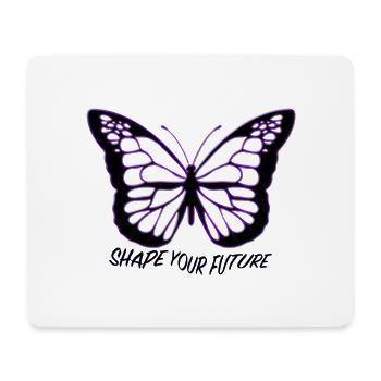 Shape Your Future Butterfly - Mousepad (Querformat) - Weiß - Vorne