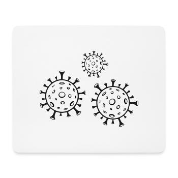 the virus - Mouse Pad (horizontal) - white - Front