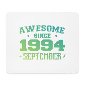 September 1994 Birthday Gift September 1994 - Mouse Pad (horizontal) - white - Front