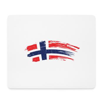Norwegen - Mousepad (Querformat) - Weiß - Vorne