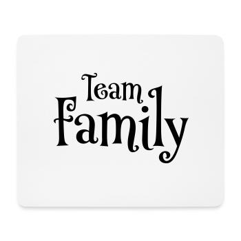 Team family - Mouse Pad (horizontal) - white - Front