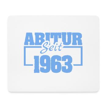 High school graduate 1963 - Mouse Pad (horizontal) - white - Front