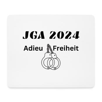 Junggesellenabschied 2024 - Mousepad (Querformat) - Weiß - Vorne