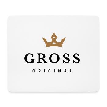 Gross - Mousepad (Querformat) - Weiß - Vorne