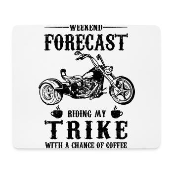 Trike - Mousepad (Querformat) - Weiß - Vorne
