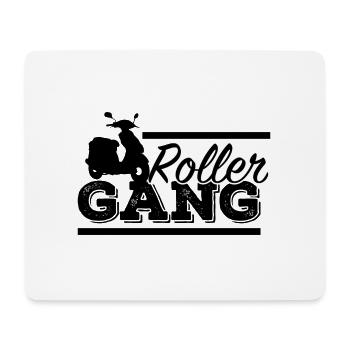 Roller Gang - Scooter - Mouse Pad (horizontal) - white - Front