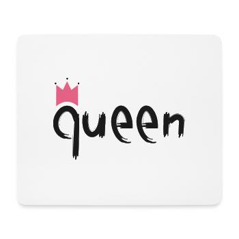 queen - Königin - Mousepad (Querformat) - Weiß - Vorne